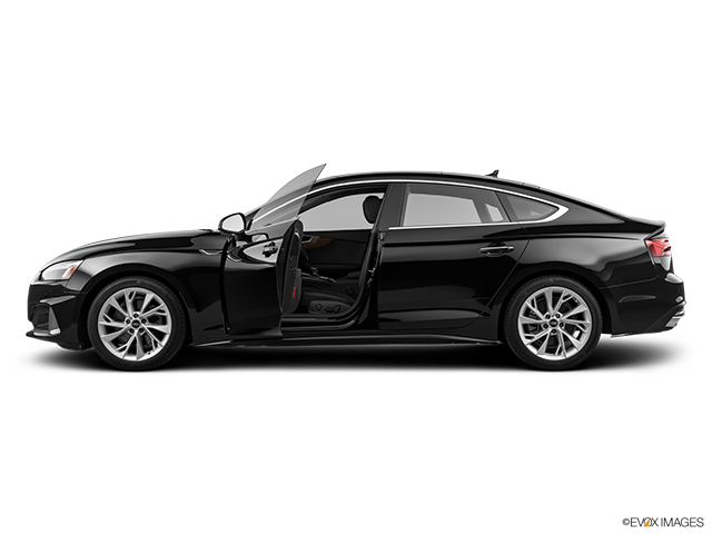 2023 Audi A5 Sportback | Driver's side profile with drivers side door open