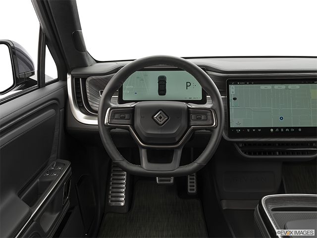 2024 Rivian R1S | Steering wheel/Center Console