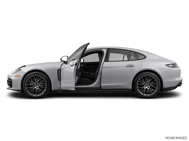 2024 Porsche Panamera | Driver's side profile with drivers side door open