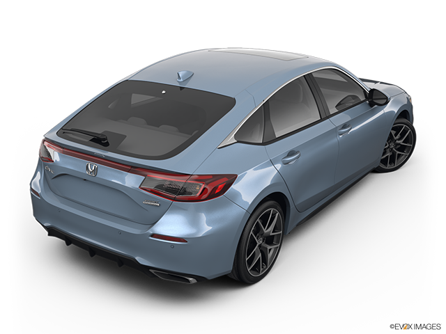 2024 Honda Civic Hatchback | Rear 3/4 angle view