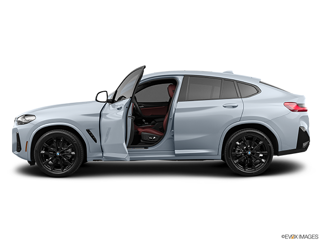 2024 BMW X4 | Driver's side profile with drivers side door open