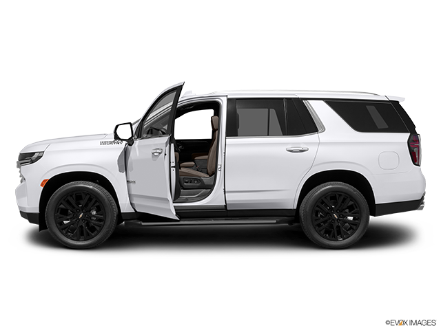 2024 Chevrolet Tahoe | Driver's side profile with drivers side door open