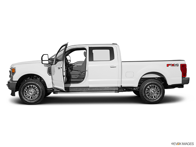 2022 Ford F-250 Super Duty | Driver's side profile with drivers side door open