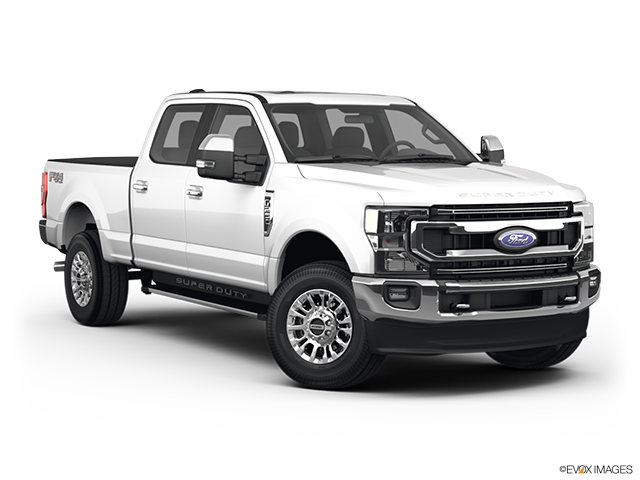 2024 Ford F-250 Super Duty | Front passenger 3/4 w/ wheels turned