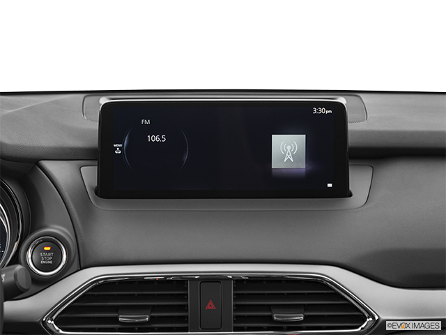 2022 Mazda CX-9 | Closeup of radio head unit