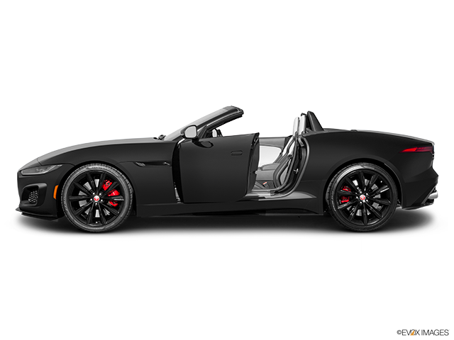 2022 Jaguar F-TYPE | Driver's side profile with drivers side door open