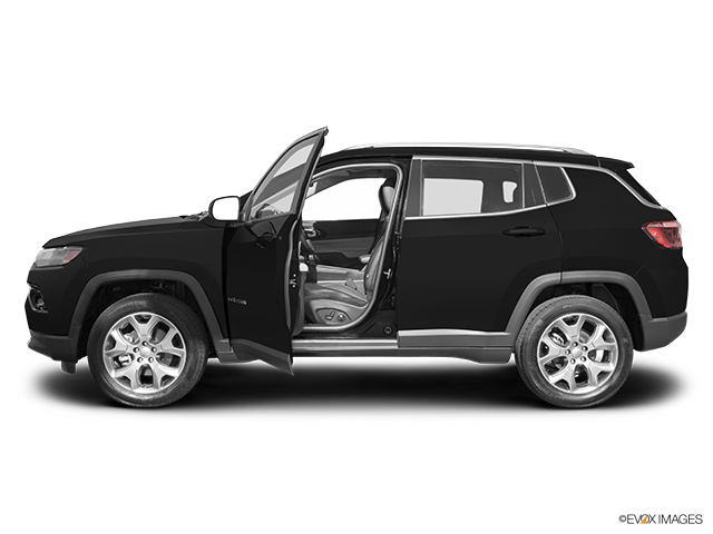 2022 Jeep Compass | Driver's side profile with drivers side door open