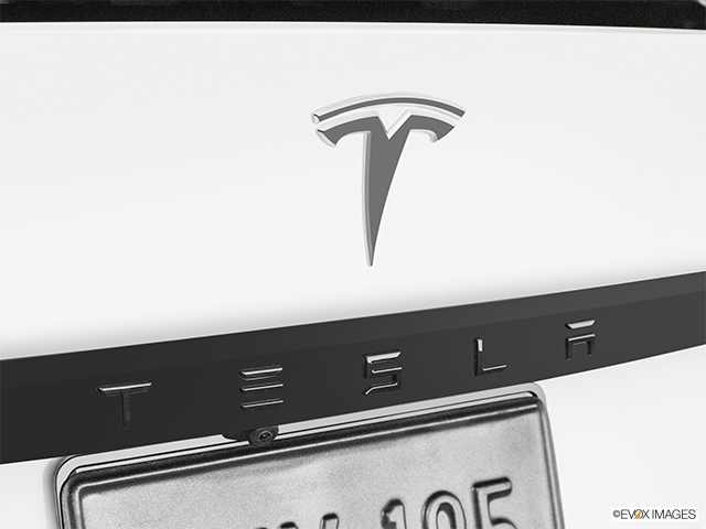 2023 Tesla Model X | Rear manufacturer badge/emblem
