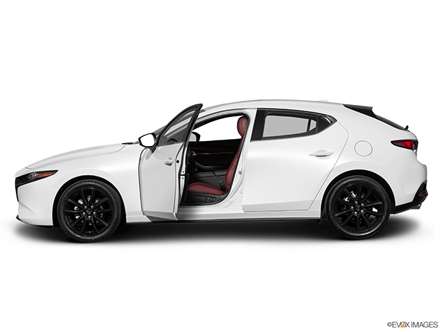 2022 Mazda Mazda3 Sport | Driver's side profile with drivers side door open