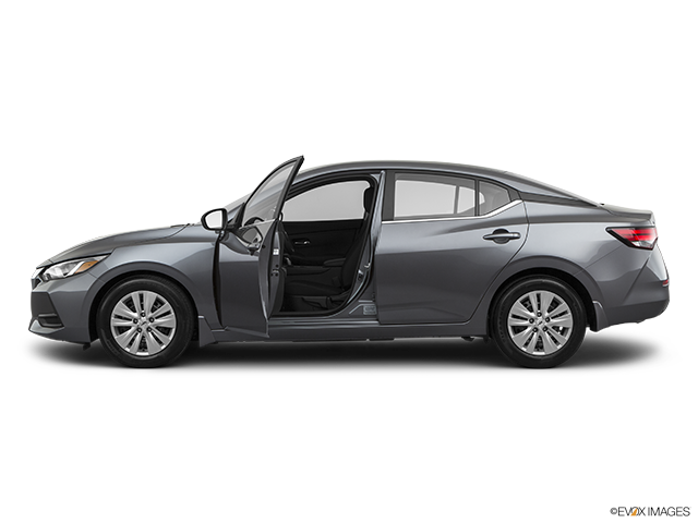 2022 Nissan Sentra | Driver's side profile with drivers side door open