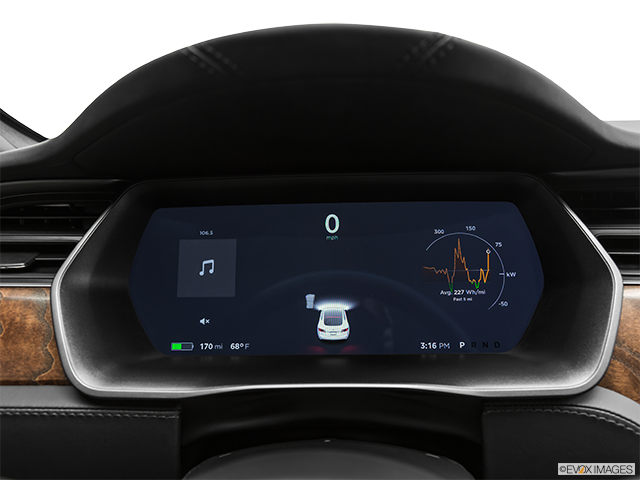 2022 Tesla Model S | Speedometer/tachometer