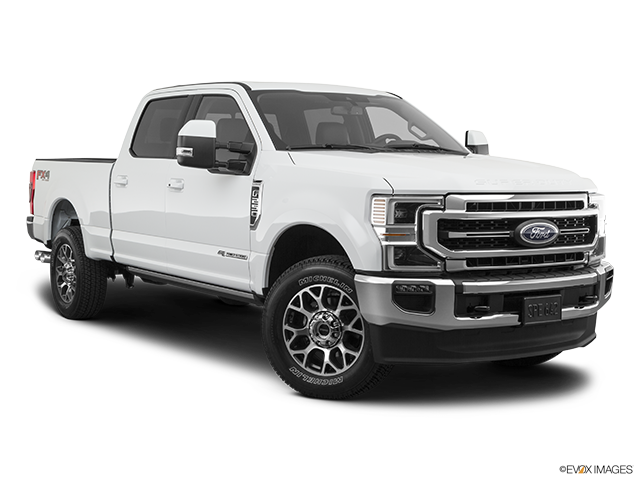2023 Ford F-250 Super Duty | Front passenger 3/4 w/ wheels turned