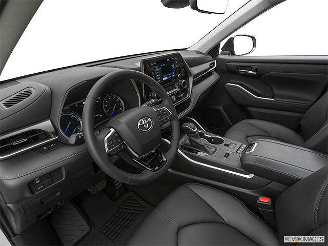 2024 Toyota Highlander Hybrid | Interior Hero (driver’s side)