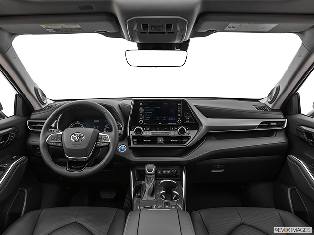 2023 Toyota Highlander Hybrid | Centered wide dash shot