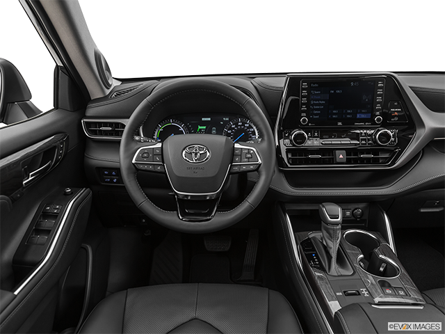 2024 Toyota Highlander Hybrid | Steering wheel/Center Console