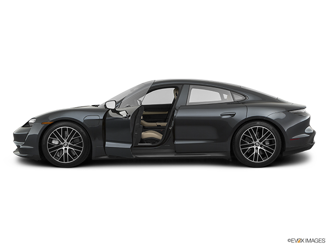 2023 Porsche Taycan | Driver's side profile with drivers side door open