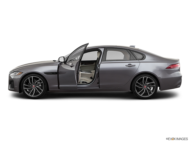 2022 Jaguar XF | Driver's side profile with drivers side door open