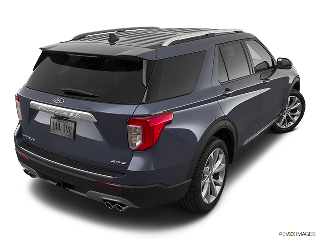 2024 Ford Explorer | Rear 3/4 angle view