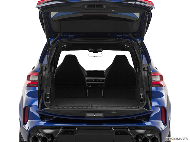 2022 BMW X5 M | Hatchback & SUV rear angle