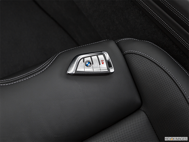 2022 BMW X5 M | Key fob on driver’s seat