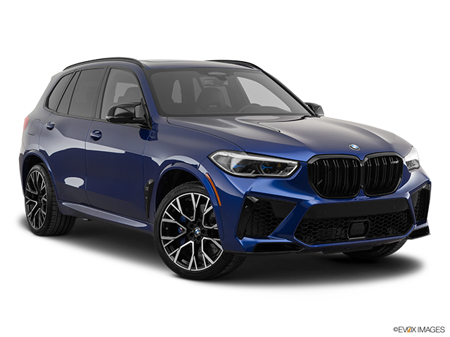 2022 BMW X5 M | Front passenger 3/4 w/ wheels turned