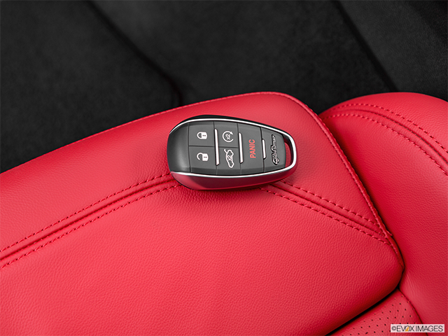 2022 Alfa Romeo Giulia | Key fob on driver’s seat