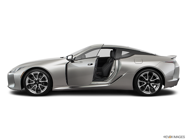 2022 Lexus LC 500 | Driver's side profile with drivers side door open