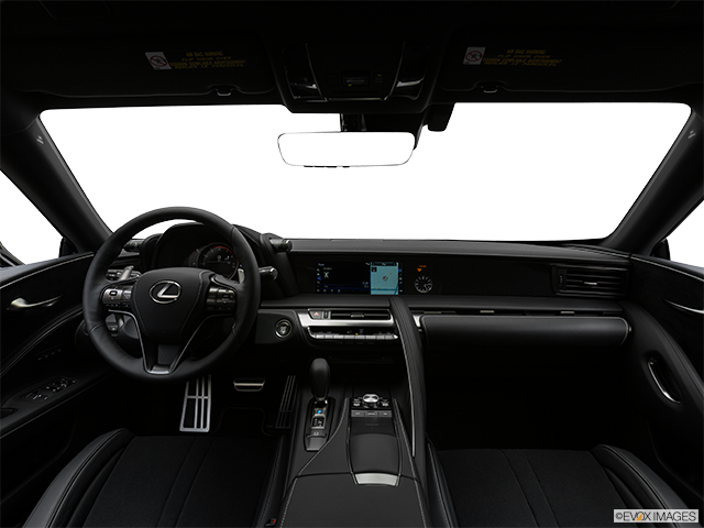 2022 Lexus LC 500 | Centered wide dash shot