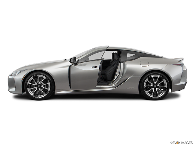 2022 Lexus LC 500h | Driver's side profile with drivers side door open