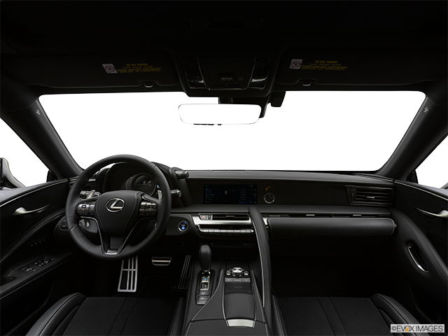 2022 Lexus LC 500h | Centered wide dash shot