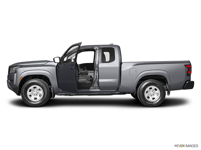 2022 Nissan Frontier | Driver's side profile with drivers side door open