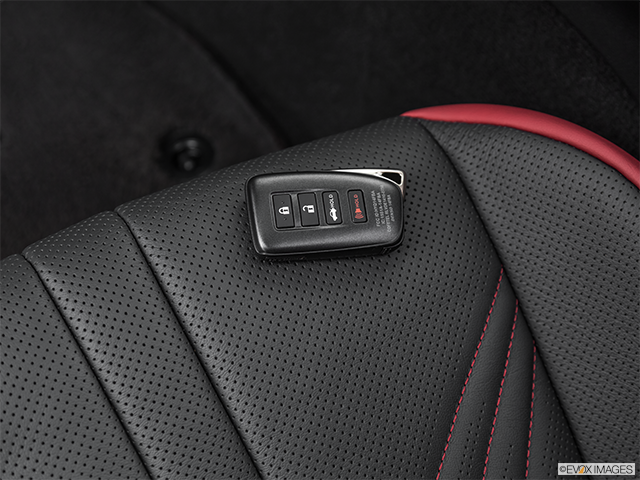 2022 Lexus RC F | Key fob on driver’s seat