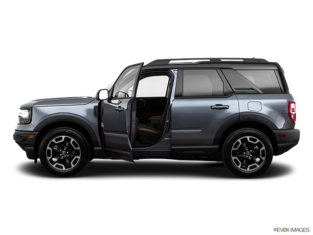 2024 Ford Bronco Sport | Driver's side profile with drivers side door open