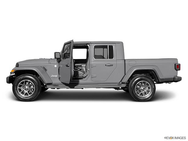 2024 Jeep Gladiator | Driver's side profile with drivers side door open