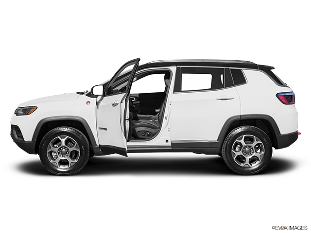 2023 Jeep Compass | Driver's side profile with drivers side door open