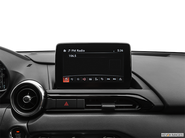 2022 Mazda MX-5 | Closeup of radio head unit