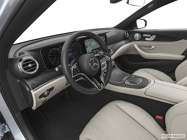2022 Mercedes-Benz E-Class | Interior Hero (driver’s side)