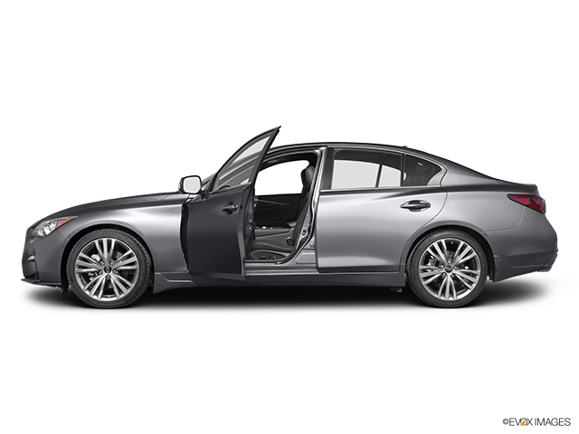 2022 Infiniti Q50 | Driver's side profile with drivers side door open