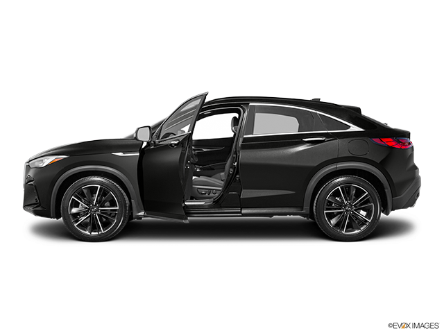 2022 Infiniti QX55 | Driver's side profile with drivers side door open