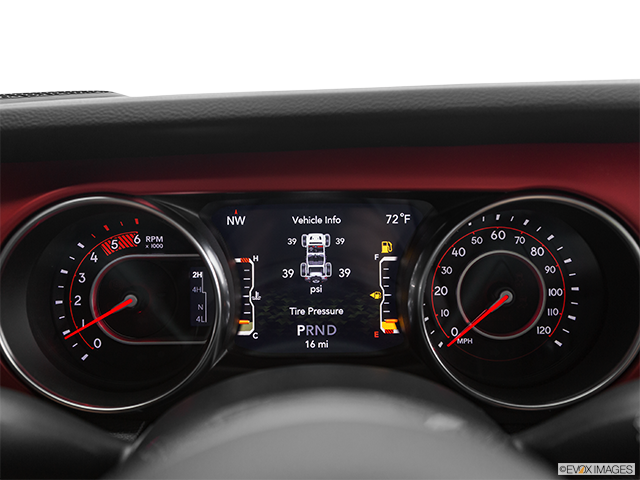 2022 Jeep Wrangler Unlimited | Speedometer/tachometer