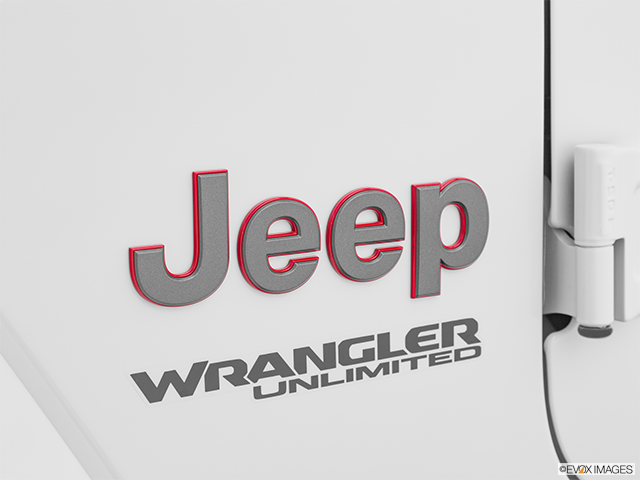 2024 Jeep Wrangler 4xe | Rear manufacturer badge/emblem