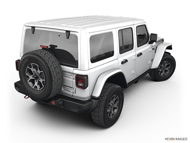 2022 Jeep Wrangler Unlimited | Rear 3/4 angle view
