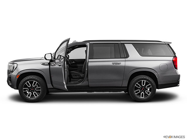 2022 GMC Yukon XL | Driver's side profile with drivers side door open