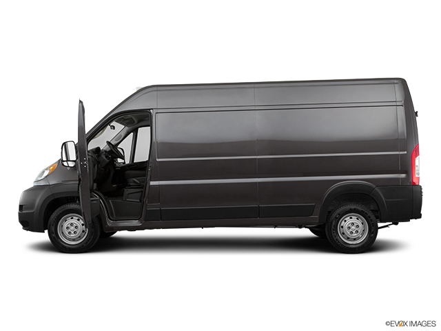 2024 Ram ProMaster Cargo Van | Driver's side profile with drivers side door open