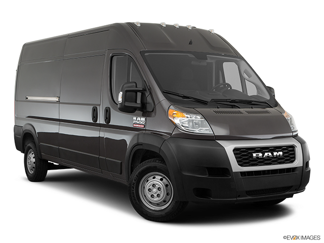 2023 Ram ProMaster Cargo Van | Front passenger 3/4 w/ wheels turned