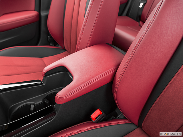2024 Acura Integra | Front center console with closed lid, from driver’s side looking down