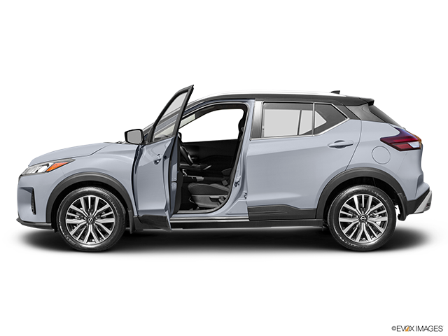 2022 Nissan Kicks | Driver's side profile with drivers side door open