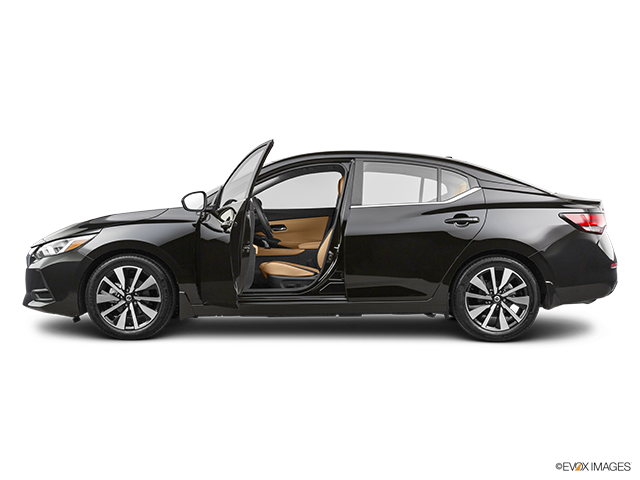 2022 Nissan Sentra | Driver's side profile with drivers side door open