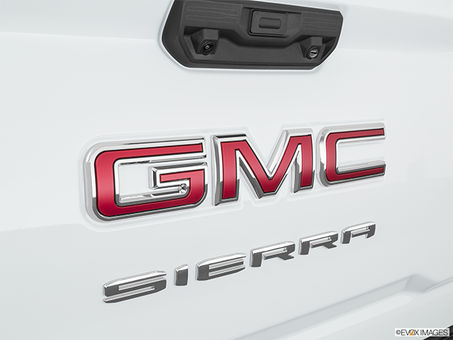 2023 GMC Sierra 2500HD | Rear manufacturer badge/emblem