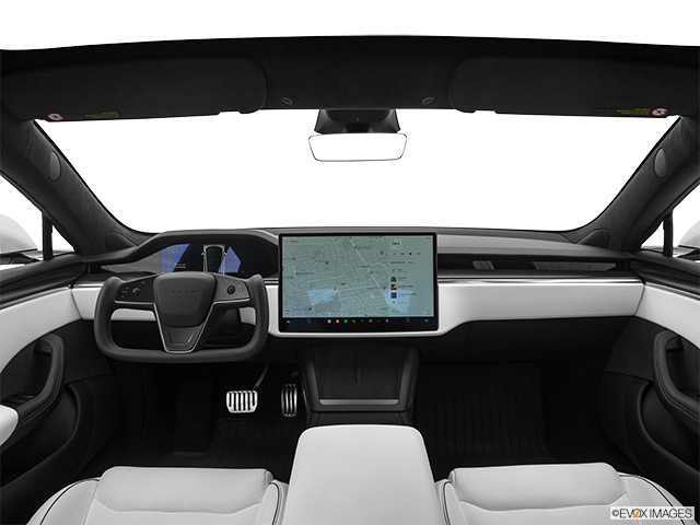 2023 Tesla Model S | Centered wide dash shot